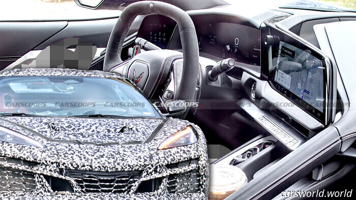 Este Es el Interior del Corvette 2026 / Carscoops